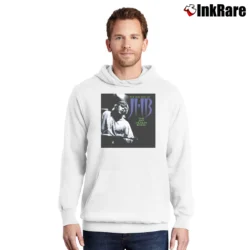 Men’s Jeff Healey Band Tour Pullover Hoodie in white | Cozy, Durable, Modern Fit