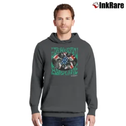 Men’s Jefferson Airplane Volunteers Band Pullover Hoodie in charcoal | Cozy, Durable, Modern Fit
