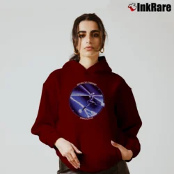 Women’s Jefferson Starship Dragon Fly Black Cozy Hoodie in maroon | Warm, Structured, Stylish