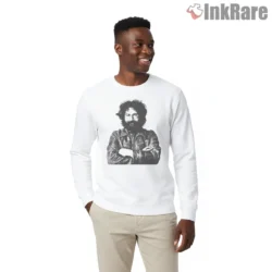 Jerry Garcia Classic Leather Portrait Shirt on graphic shirt for men graphic tee