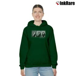 Women’s Jerry Garcia Grateful Dead Legalize It for Fans and Activists Cozy Hoodie in forest green | Warm, Structured, Stylish