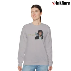 Women’s Jesse Eisenberg Celebrity Tribute Relaxed Sweatshirt in sport grey | Soft, Laid-Back Vibe