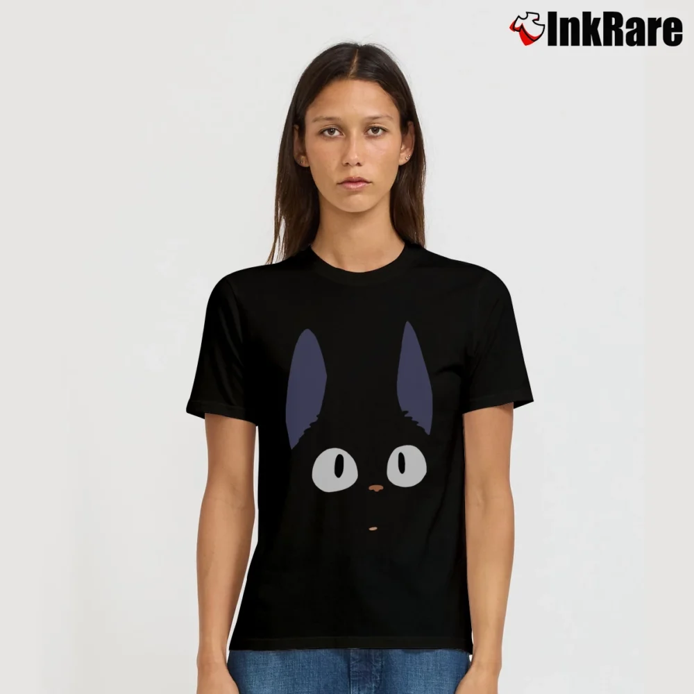 Women’s Jiji The Cat Kiki's Delivery Signature T-Shirt in black | Soft, Flattering Fit