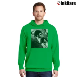 Men’s Jim Kelly Enter The Dragon Bruce Lee Movie Pullover Hoodie in irish green | Cozy, Durable, Modern Fit