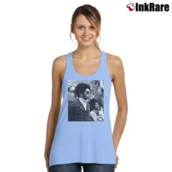 Women’s Jim Kelly Enter The Dragon Bruce Lee Movie Tank Top in light blue | Lightweight, Movement-Friendly