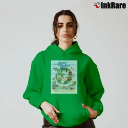 Women’s Jimmy Buffett Bubbles Up Cozy Hoodie in irish green | Warm, Structured, Stylish