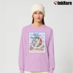 Women’s Jimmy Buffett Bubbles Up Long-Sleeve Top in light pink | Sleek, Versatile, All-Season