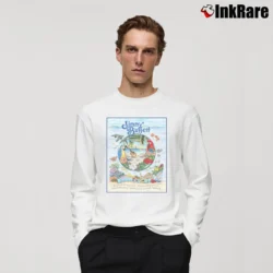 Men’s Jimmy Buffett Bubbles Up Long-Sleeve Shirt in white | Sleek, Lightweight, Year-Round Wear