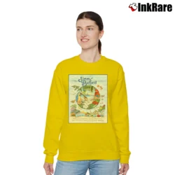 Women’s Jimmy Buffett Bubbles Up Relaxed Sweatshirt in yellow | Soft, Laid-Back Vibe
