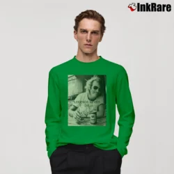 Men’s Jimmy Buffett Legends Never Die Long-Sleeve Shirt in irish green | Sleek, Lightweight, Year-Round Wear