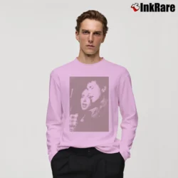 Men’s Joan And Bob Dylan Long-Sleeve Shirt in light pink | Sleek, Lightweight, Year-Round Wear