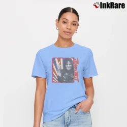 Women’s Joan Jett Vintage Signature T-Shirt in light blue | Soft, Flattering Fit