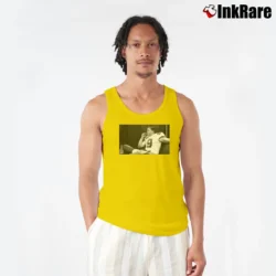 Men’s Joe Burrow LSU Cigar Celebration Geaux Tigers Tank Top in yellow | Breathable, Active-Friendly Design