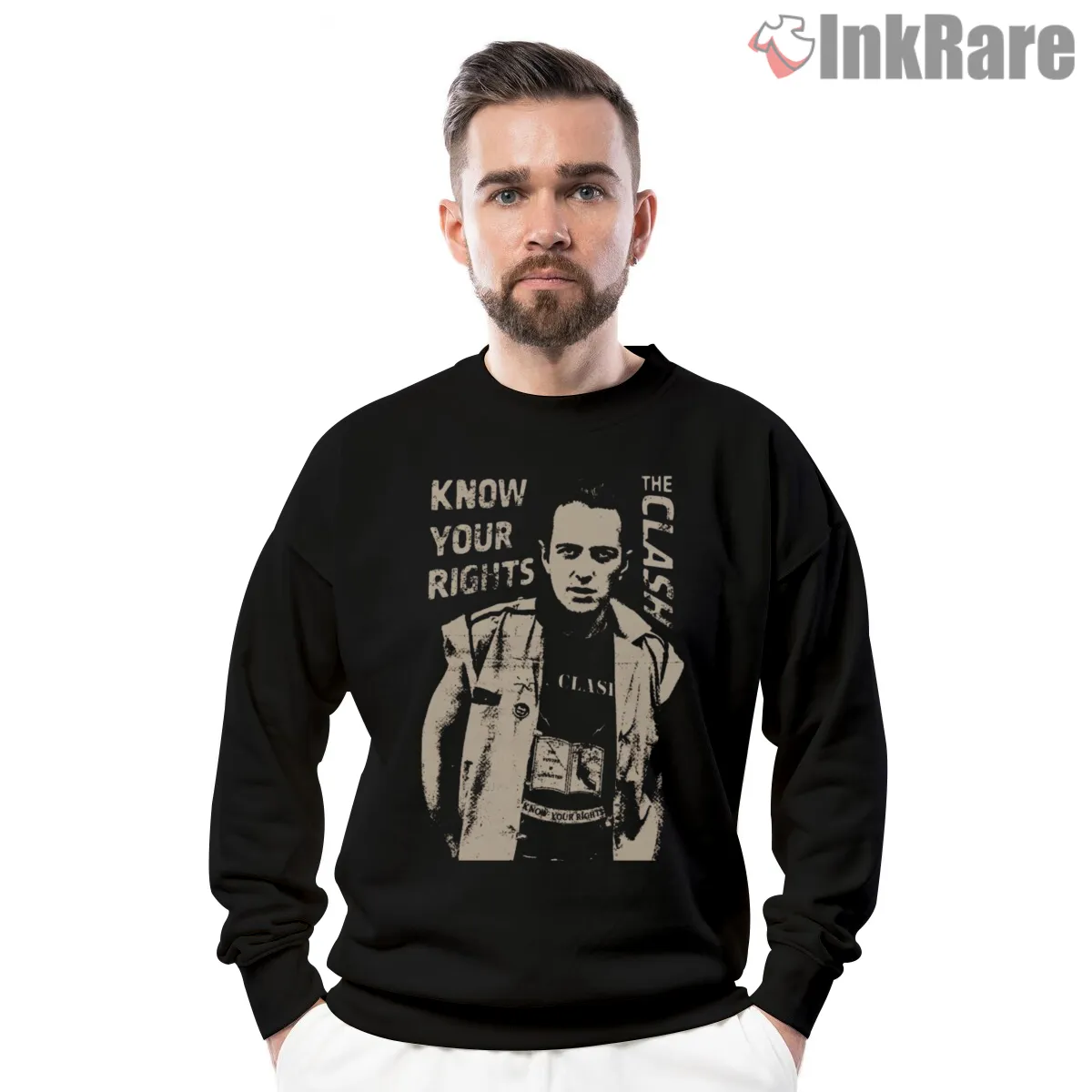 Joe Strummer Know Your Rights Protest Shirt on graphic shirt for men graphic tee