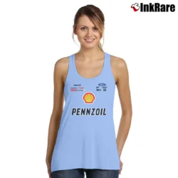 Women’s Joey Logano Shell Pennzoil Racing Tank Top in light blue | Lightweight, Movement-Friendly