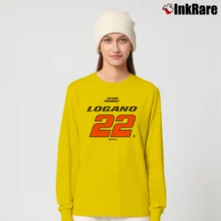 Women’s Joey Logano Shell Pennzoil Uniform Long-Sleeve Top in yellow | Sleek, Versatile, All-Season