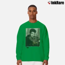 Men’s Joey Mcintyre Nkotb Boy Band Tour Long-Sleeve Shirt in irish green | Sleek, Lightweight, Year-Round Wear