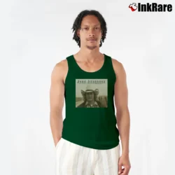 Men’s John Anderson 40 Years Swingin Tank Top in forest green | Breathable, Active-Friendly Design