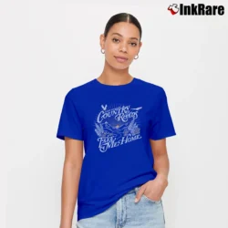 Women’s John Denver Country Roads Signature T-Shirt in royal blue | Soft, Flattering Fit