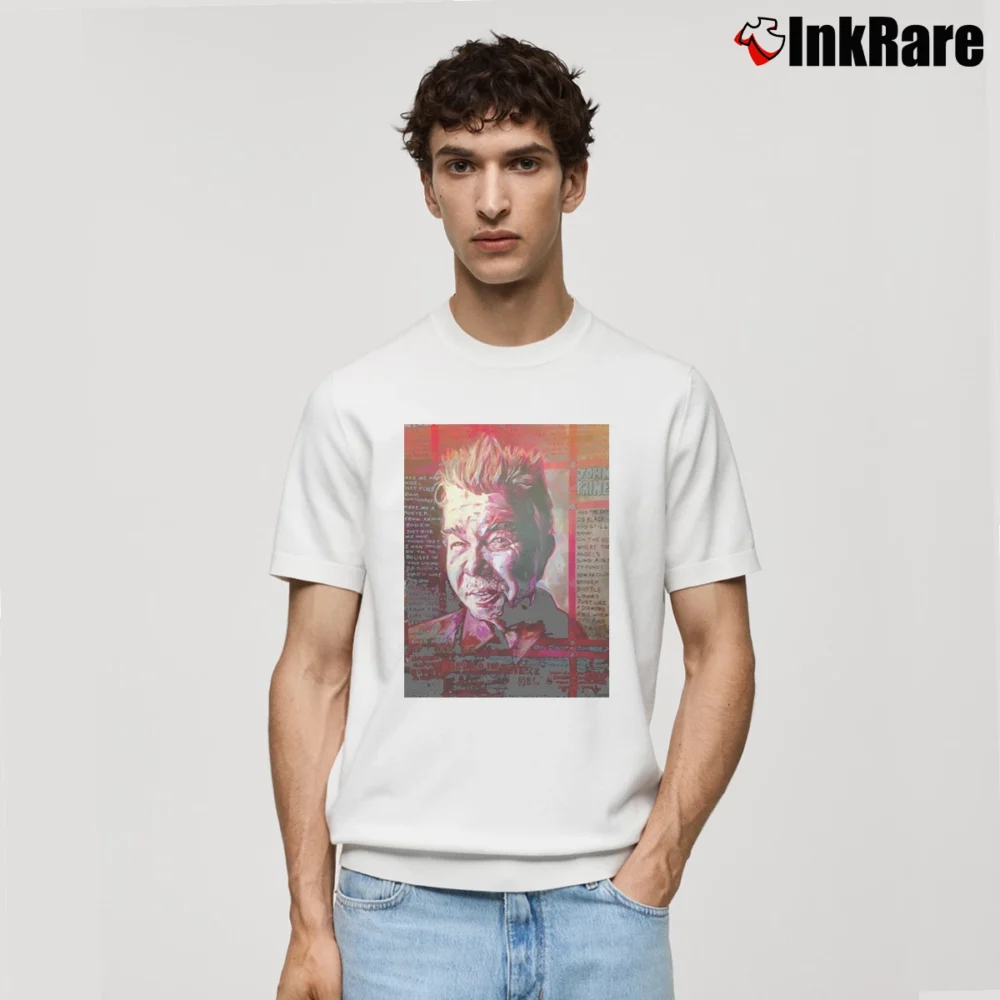 Men’s John Prine 7 Tour Classic T-Shirt in white | Soft, Breathable Everyday Wear