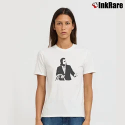 Women’s John Travolta Pulp Fiction T-Shirt in white | Soft, Flattering Fit