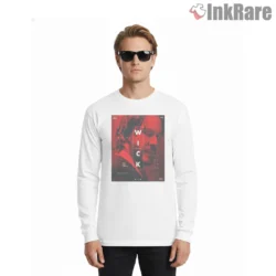 John Wick Crimson Tribute Poster Shirt on white long sleeve shirt for men graphic tee