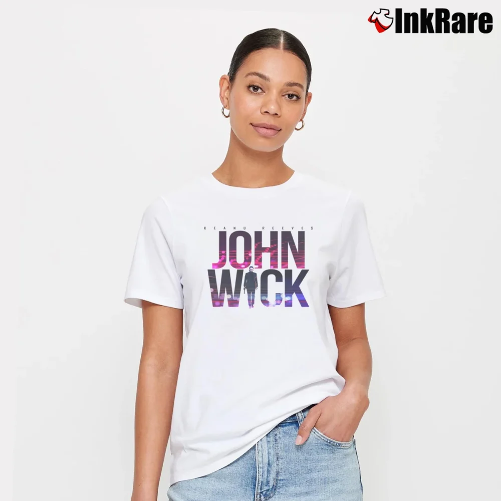 Women’s John Wick Signature T-Shirt in white | Soft, Flattering Fit