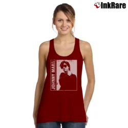 Women’s Johnny Marr 80s 90s Vintage Tank Top in maroon | Lightweight, Movement-Friendly