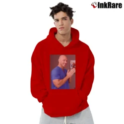 Men’s Johnny Sins Doctor Meme Classic Pullover Hoodie in red | Cozy, Durable, Modern Fit