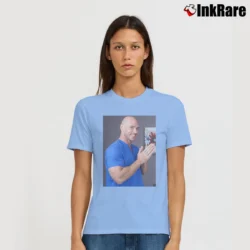 Women’s Johnny Sins Doctor Meme Classic Signature T-Shirt in light blue | Soft, Flattering Fit