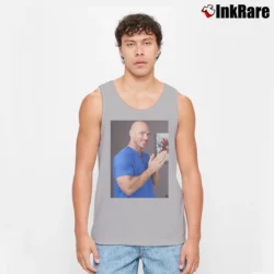Men’s Johnny Sins Doctor Meme Classic Tank Top in sport grey | Breathable, Active-Friendly Design