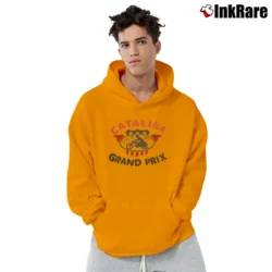 Men’s Johnson Motors Inc Vintage News Pullover Hoodie in orange | Cozy, Durable, Modern Fit