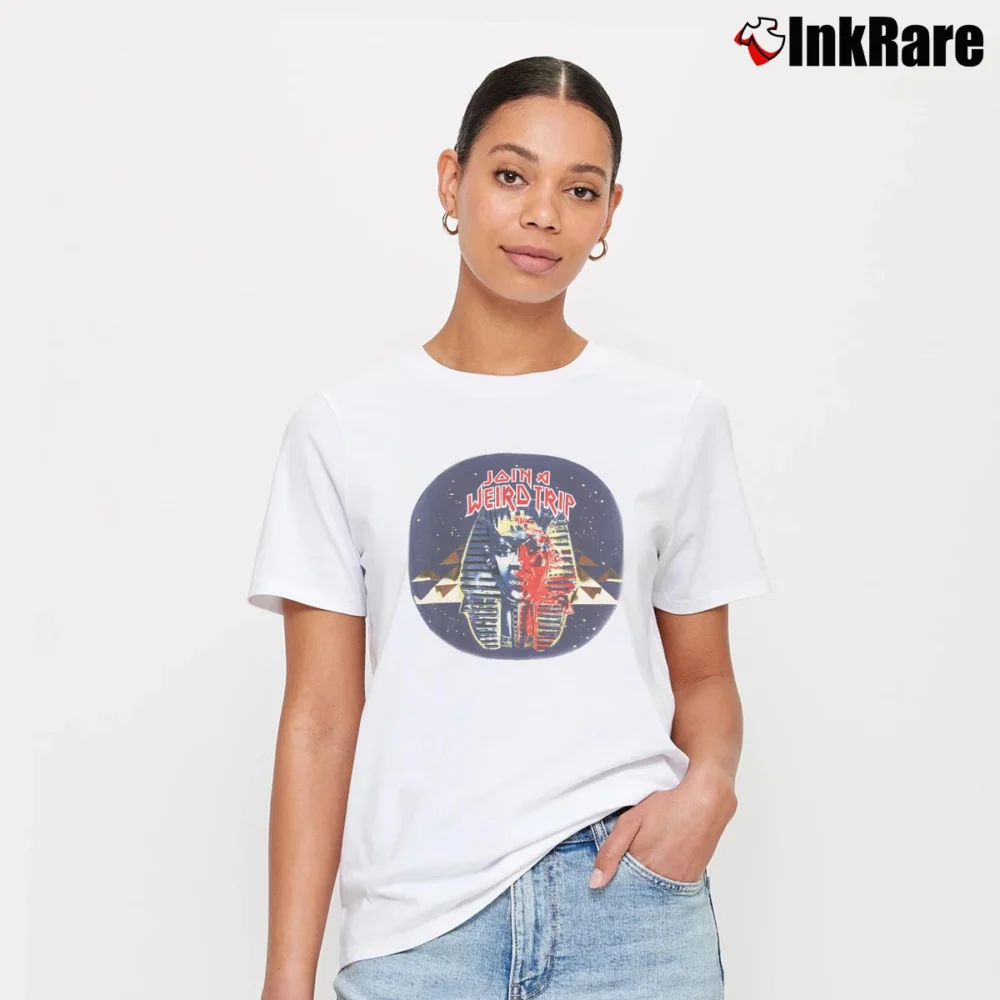 Women’s Join Weird Trip Signature T-Shirt in white | Soft, Flattering Fit