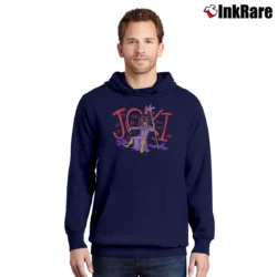 Women’s Joker And Loki Mashup Joki Cozy Hoodie in navy | Warm, Structured, Stylish