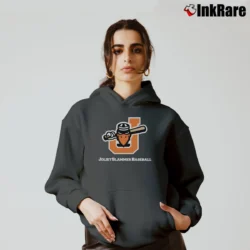 Women’s Joliet Slammers Baseball Team Cozy Hoodie in charcoal | Warm, Structured, Stylish