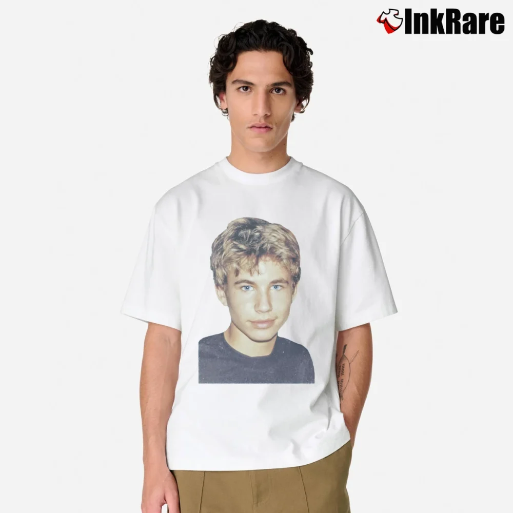 Men’s Jonathan Taylor Thomas 90s Idol Classic T-Shirt in white | Soft, Breathable Everyday Wear