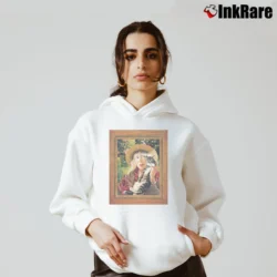 Women’s Joni Mitchell Taming The Tiger 1998 Tour Cozy Hoodie in white | Warm, Structured, Stylish