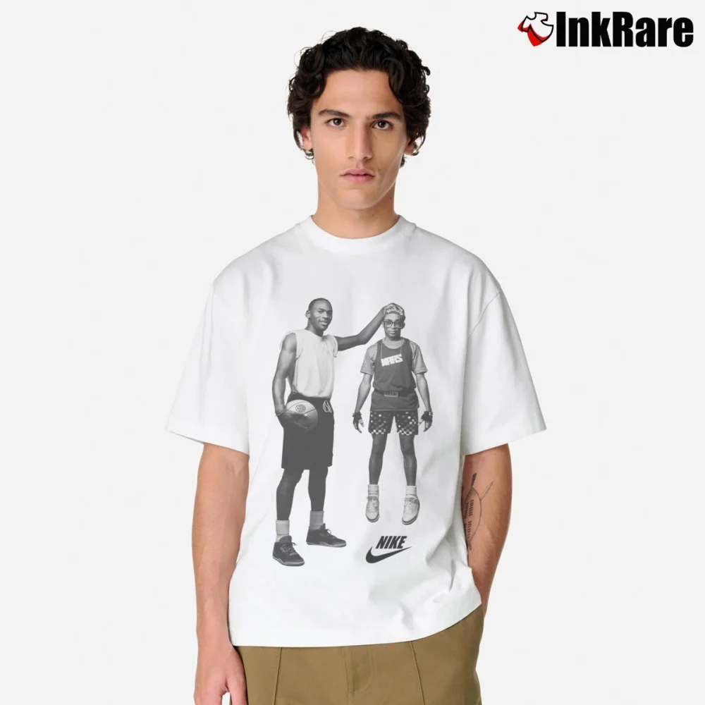 Men’s Jordan And Mars Blackmon 90s Promo Classic T-Shirt in white | Soft, Breathable Everyday Wear