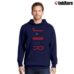 Men’s Jordan Wordmark Pullover Hoodie in navy | Cozy, Durable, Modern Fit