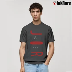 Men’s Jordan Wordmark Classic T-Shirt in charcoal | Soft, Breathable Everyday Wear