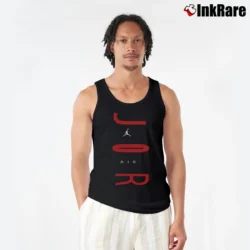 Men’s Jordan Wordmark Tank Top in black | Breathable, Active-Friendly Design