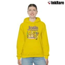 Women’s Josie And The Pussycats Graphic Cozy Hoodie in yellow | Warm, Structured, Stylish