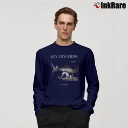 Men’s Joy Division Closer Long-Sleeve Shirt in navy | Sleek, Lightweight, Year-Round Wear