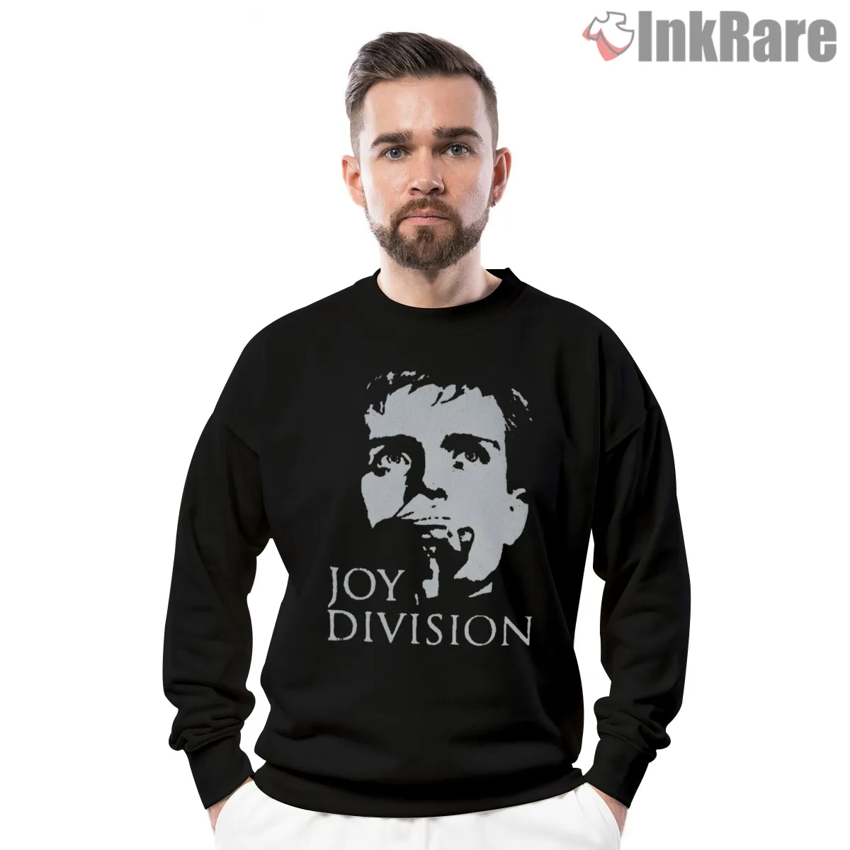 Joy Division Ian Curtis High Contrast Shirt on graphic shirt for men graphic tee