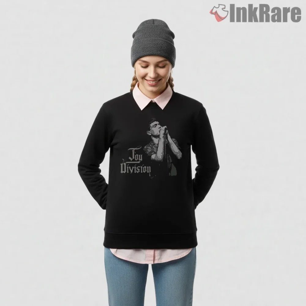 Joy Division Ian Curtis Live Silhouette Shirt on graphic shirt for women graphic tee