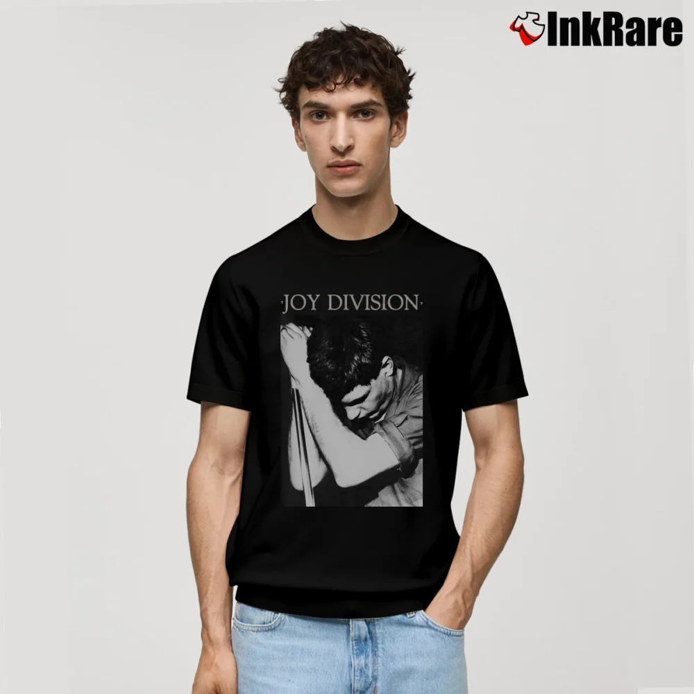 Men’s Joy Division Ian Curtis Rock Classic T-Shirt in black | Soft, Breathable Everyday Wear