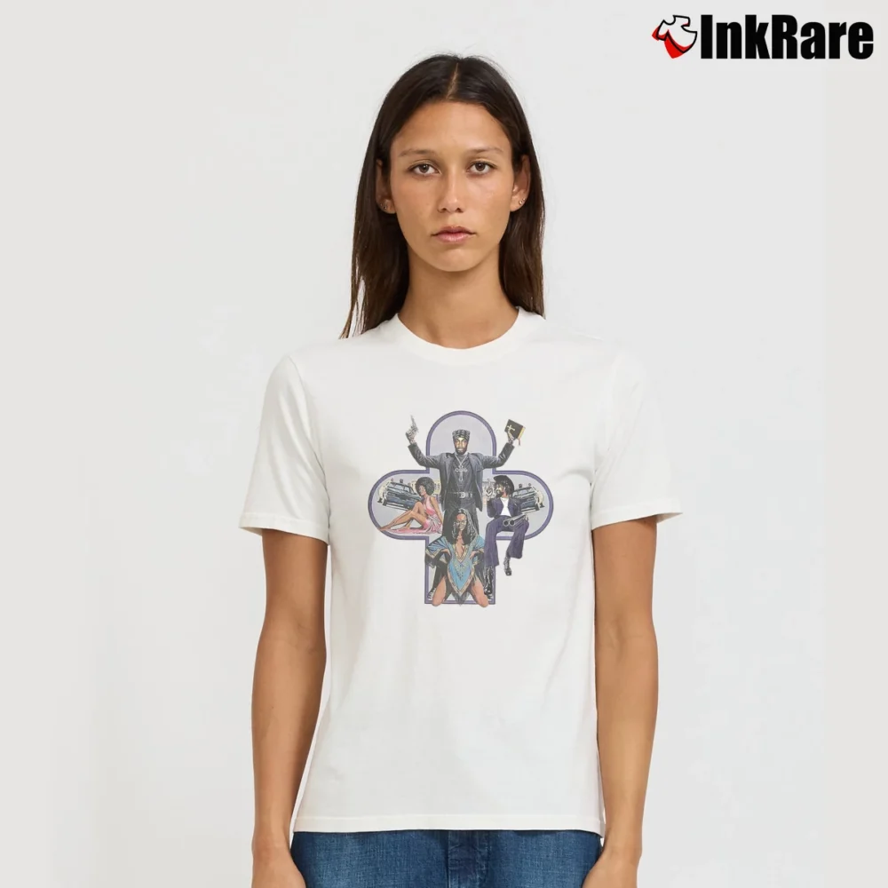 Women’s Jpegmafia Scaring The Hoes T-Shirt in white | Soft, Flattering Fit