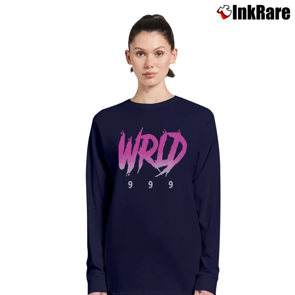Women’s Juice Wrld 999 Hip Hop Long-Sleeve Top in navy | Sleek, Versatile, All-Season