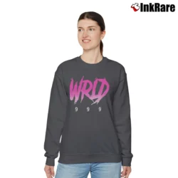 Women’s Juice Wrld 999 Hip Hop Relaxed Sweatshirt in charcoal | Soft, Laid-Back Vibe