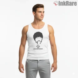 Jules Winnfield Break Your Concentration Shirt on white tank top for men graphic tee
